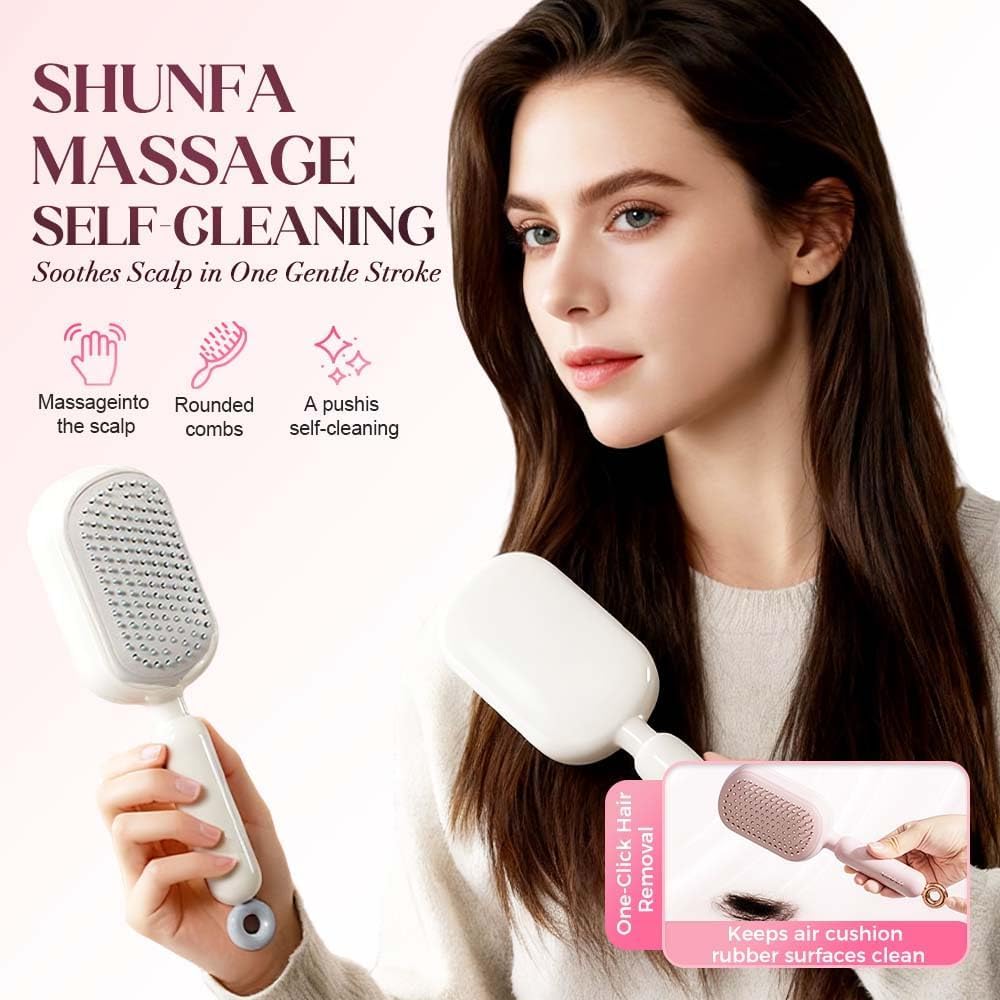 Magic Self-Cleaning Hair Brush