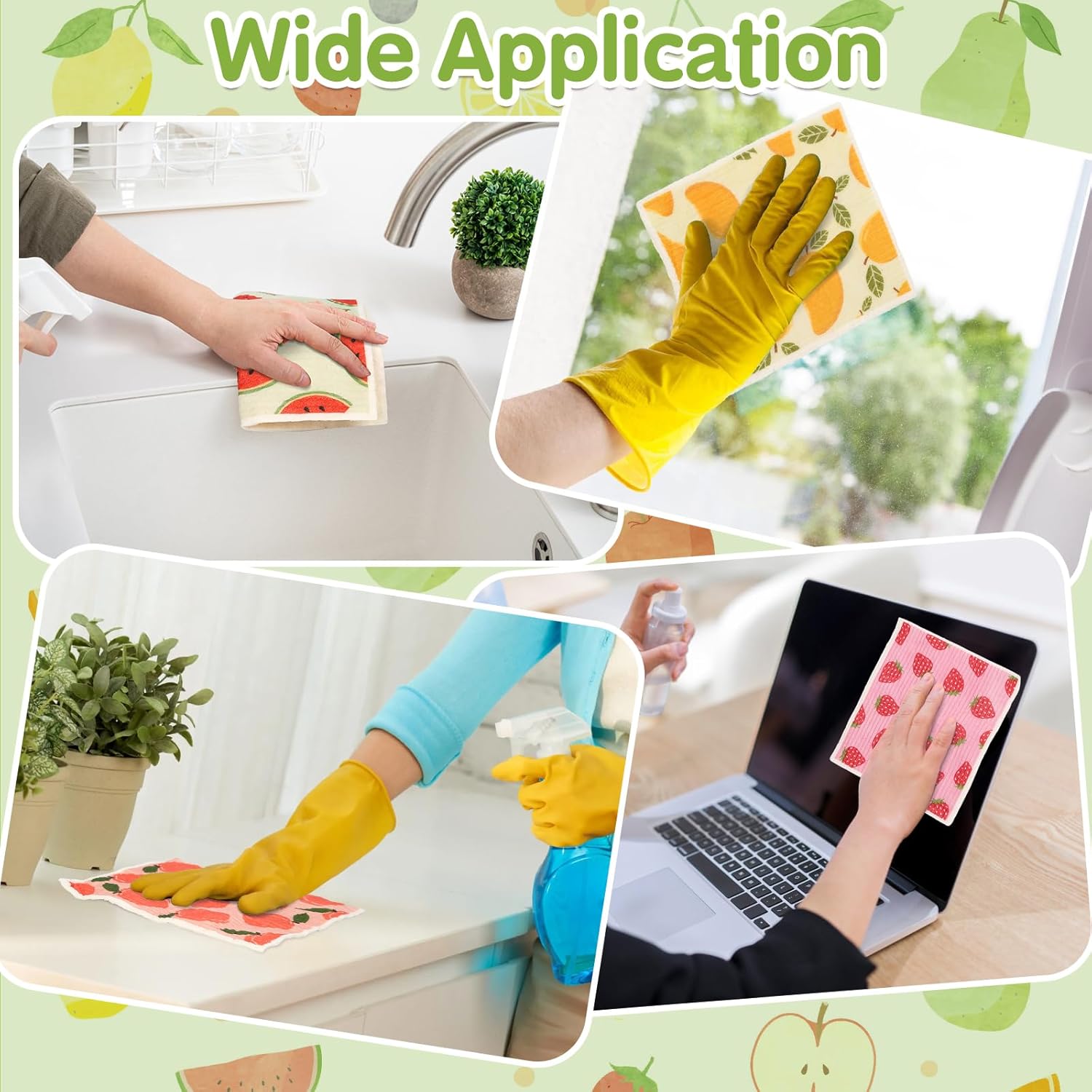 Swedish Dishcloths for Easy Cleaning
