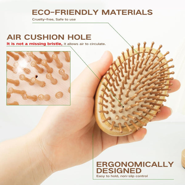 Eco-Friendly Bamboo Hair Brush
