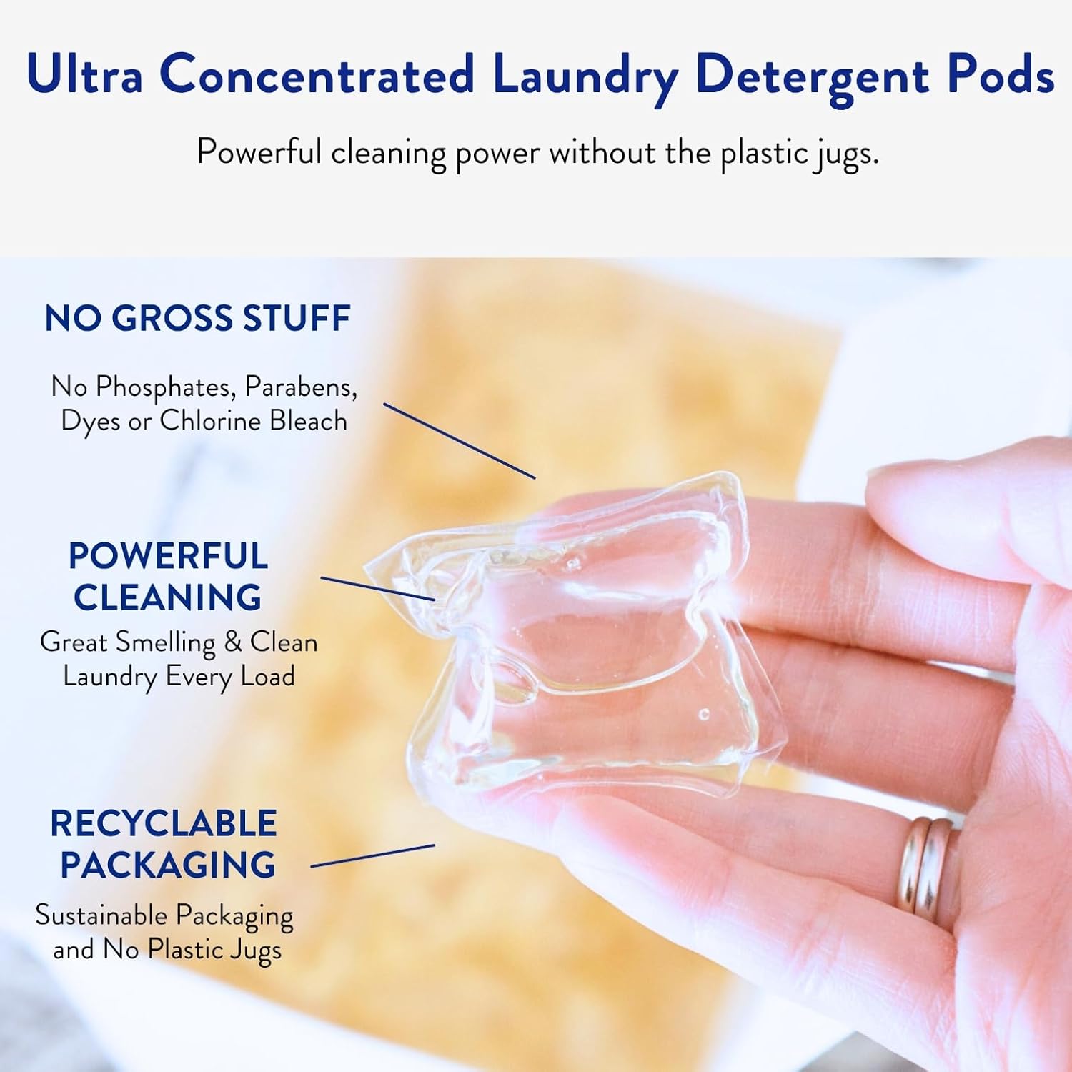 Eco-Friendly Laundry Pods