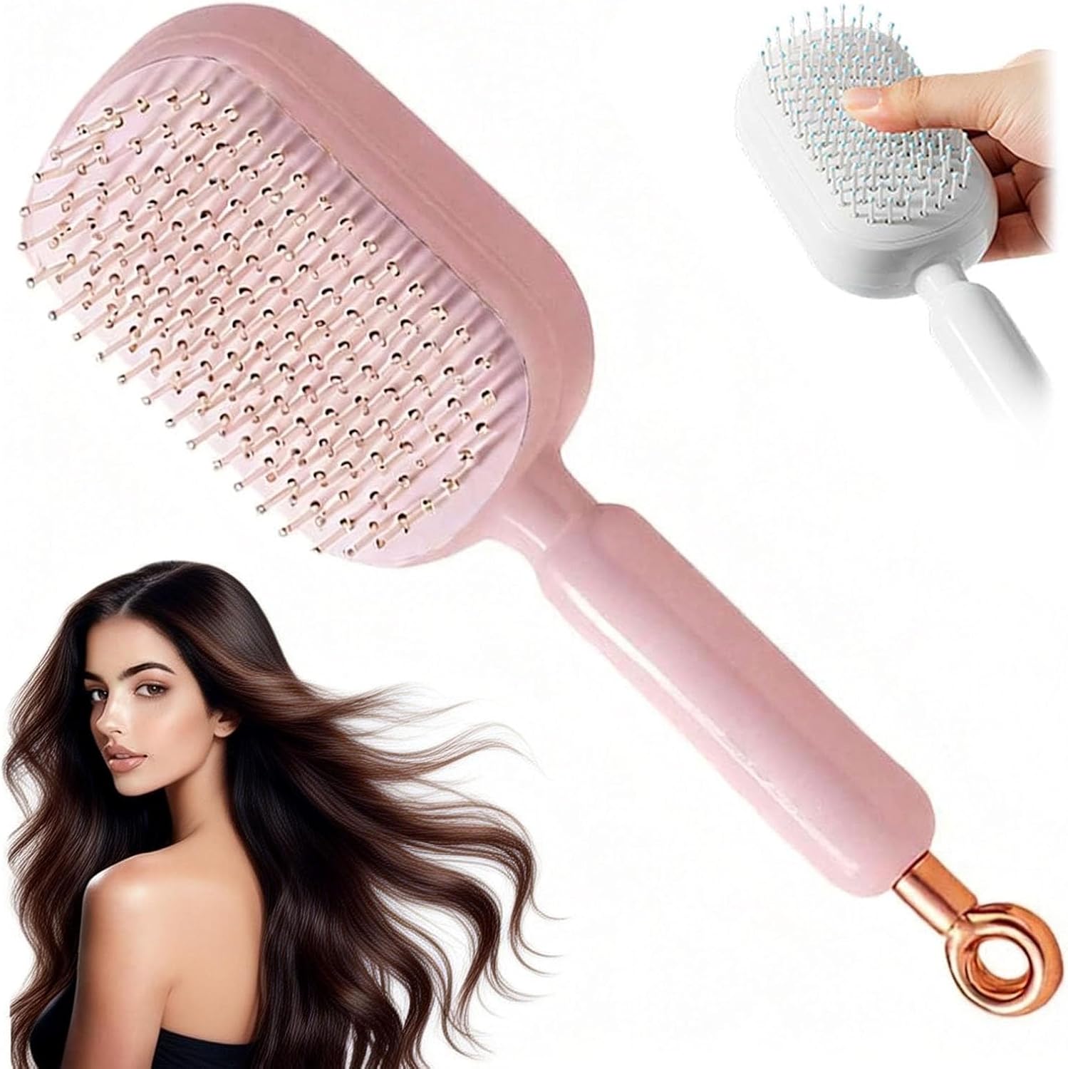 Magic Self-Cleaning Hair Brush