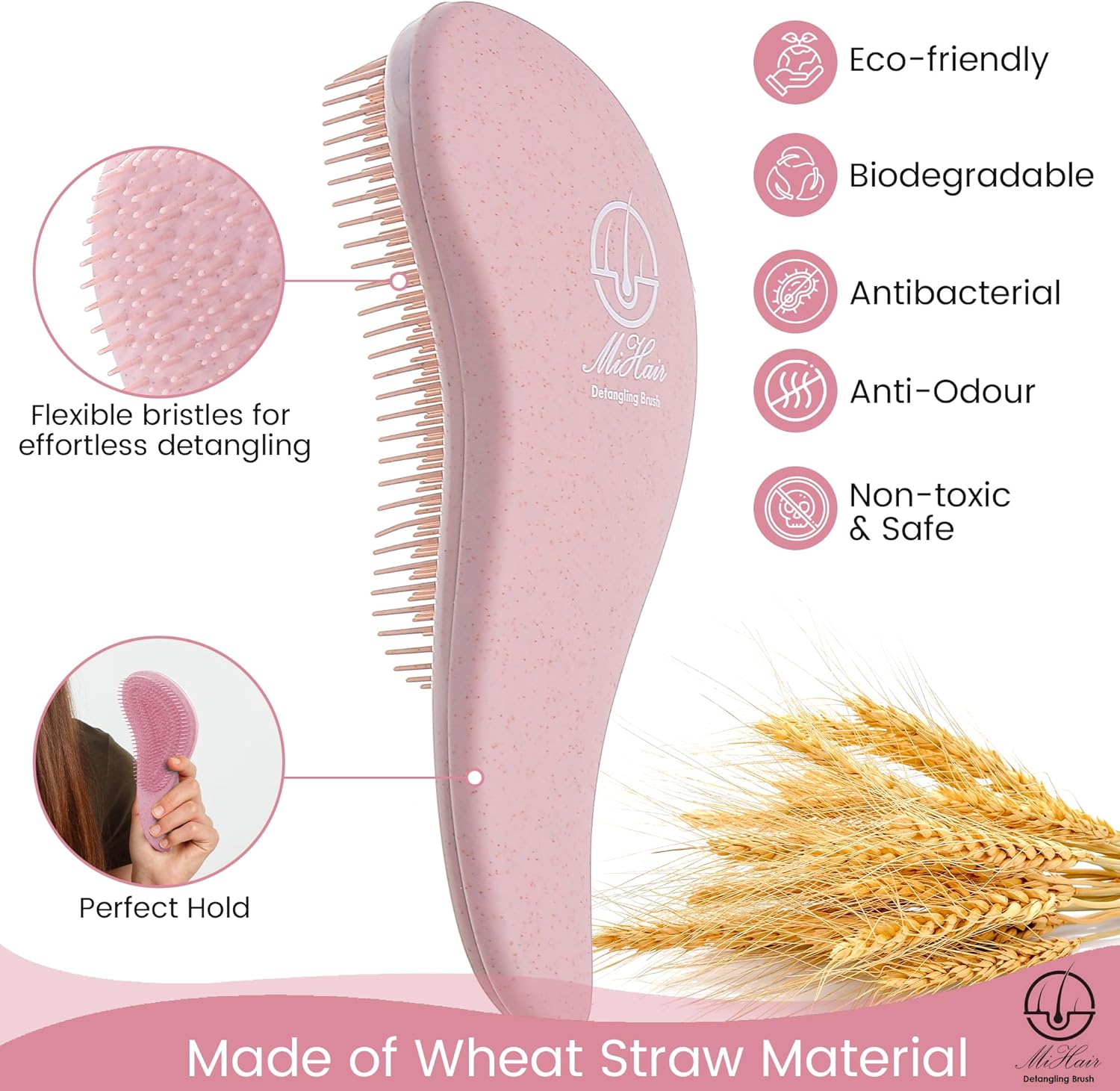 Eco-Friendly Detangle Brush