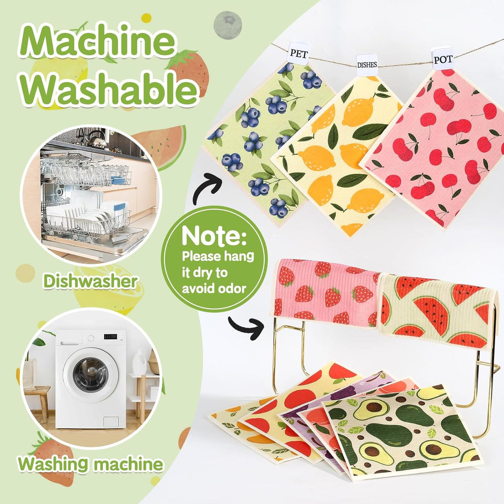 Swedish Dishcloths for Easy Cleaning